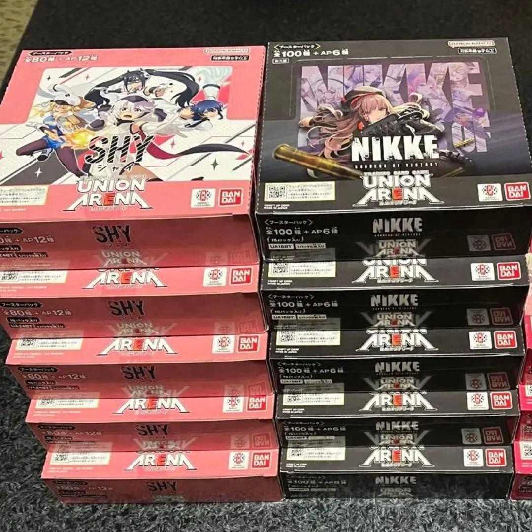 ユニオンアリーナNIKKE 未開封初回版5BOX テープ付き