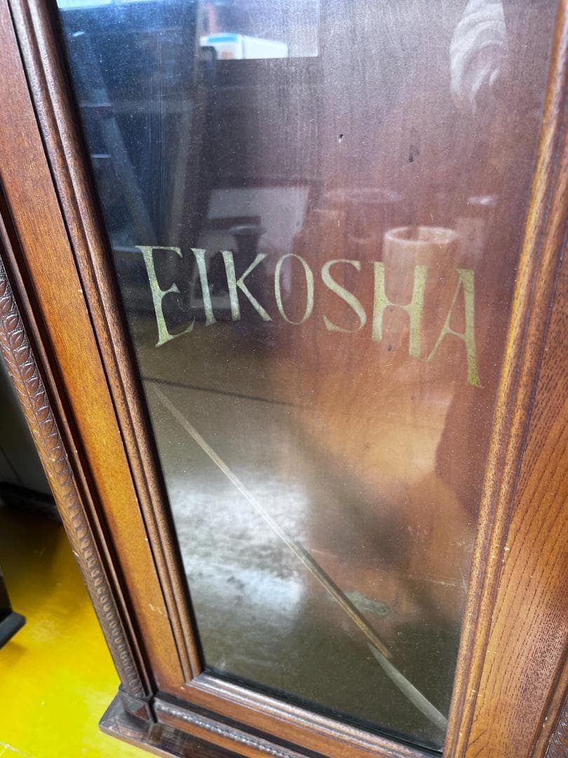 EIKOSHA 木製柱時計 クラシックデザイン