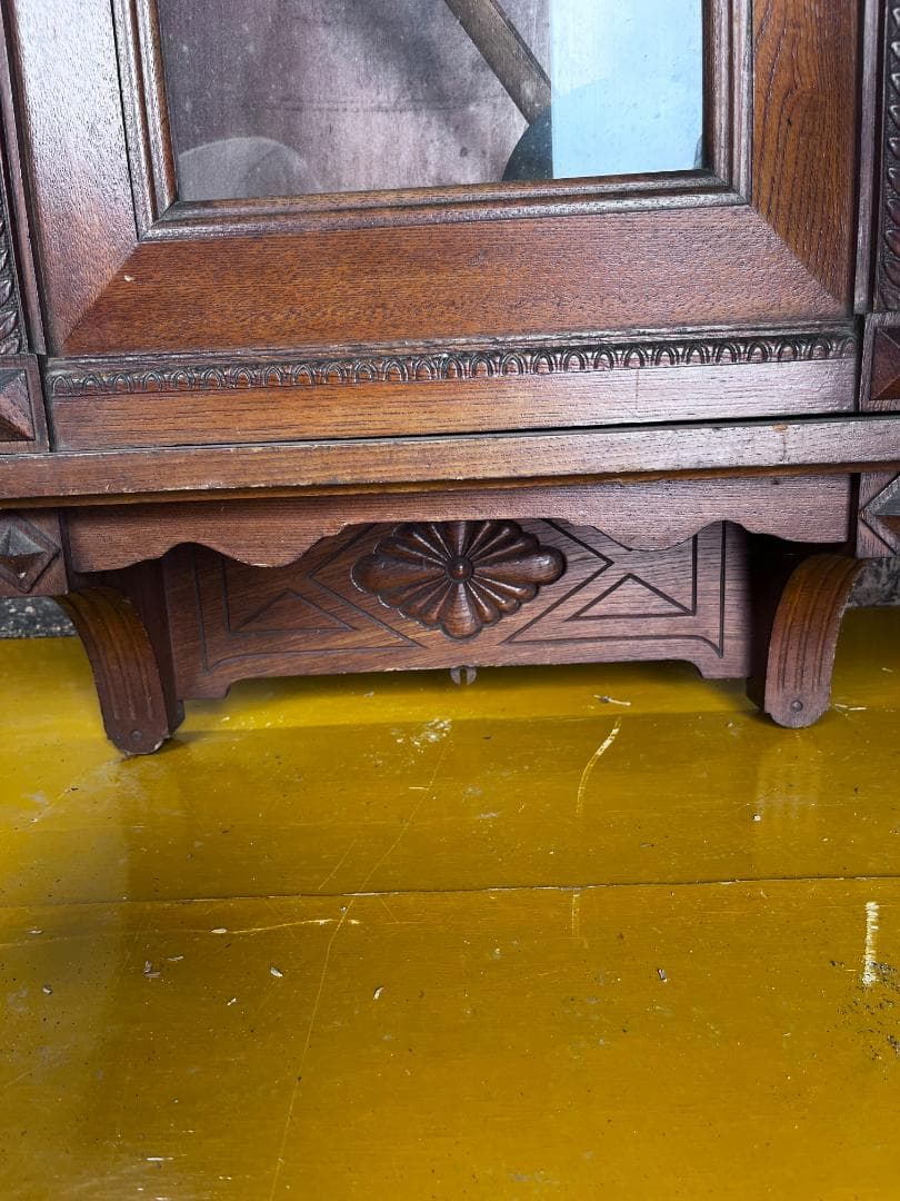 EIKOSHA 木製柱時計 クラシックデザイン