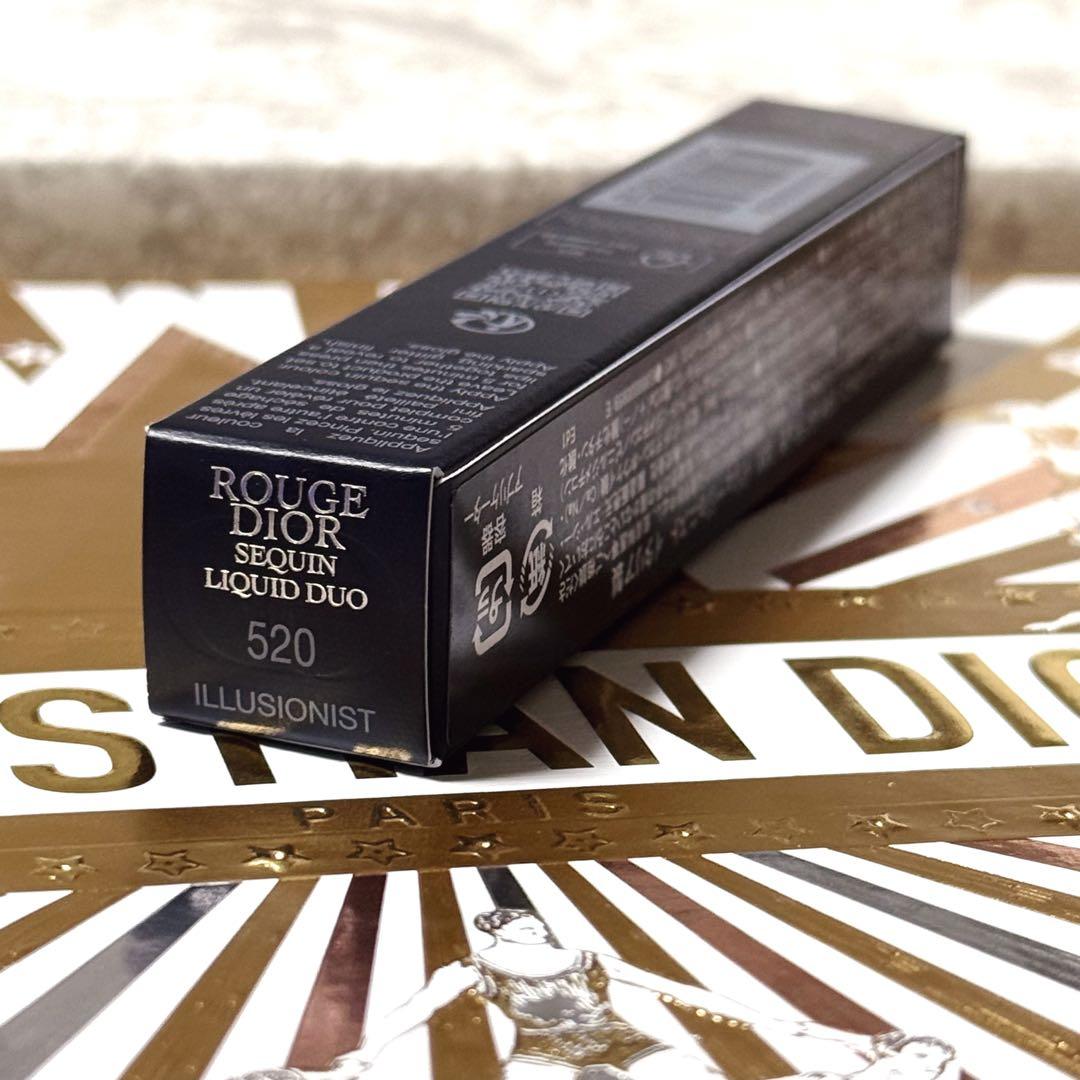 Dior ルージュディオール シークインリキッドデュオ520