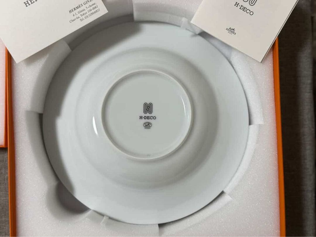 未使用 HERMES エルメス 2枚セット Hデコ