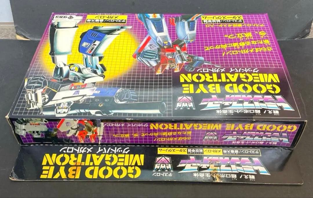 旧タカラ グッバイ メガトロン スタースクリーム 1983年製 当時品