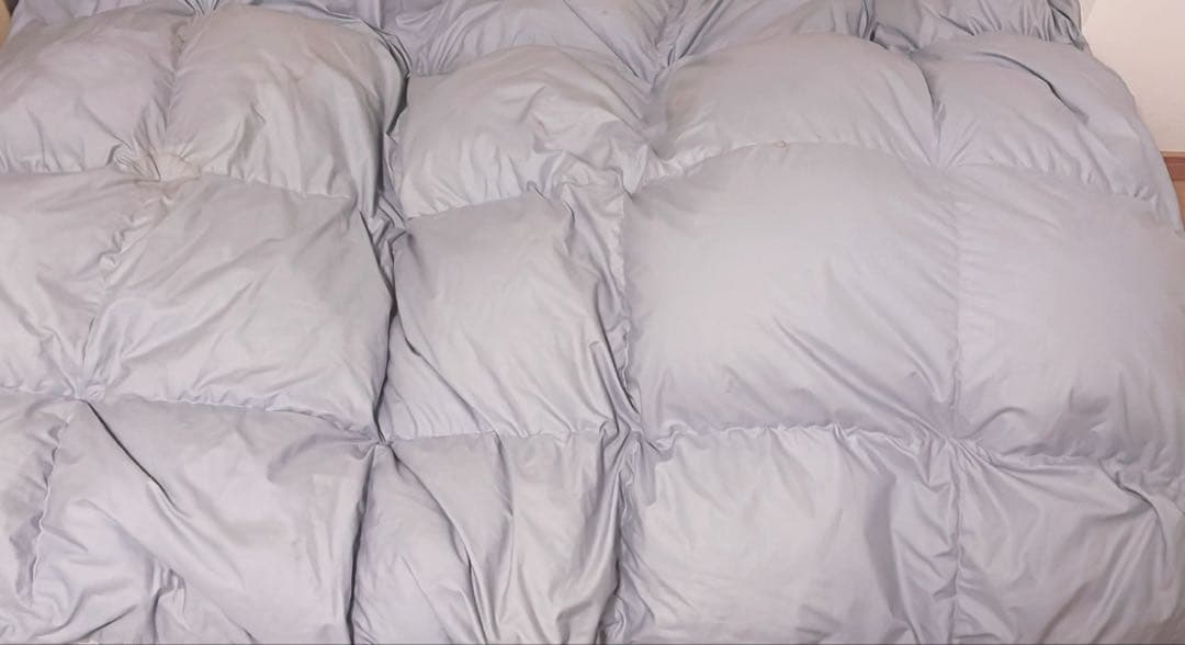 西川羽毛布団　ダウン95%、フェザー5%