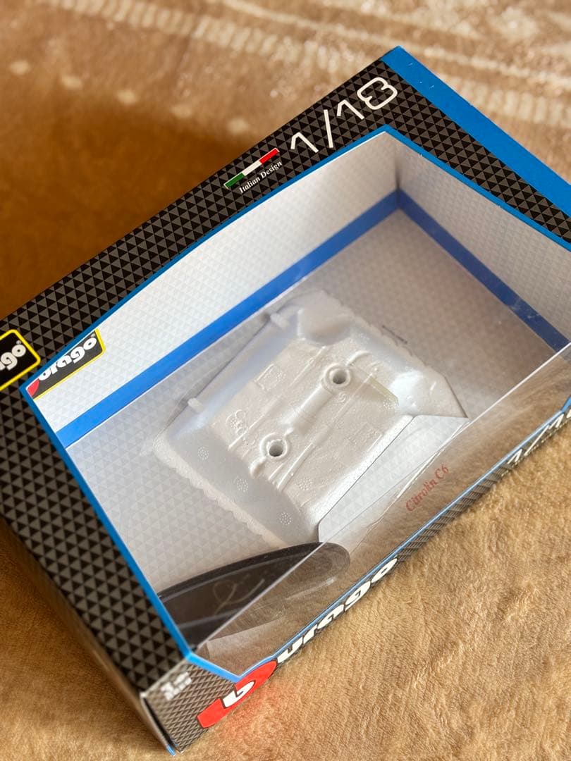 シトロエン C6 1/18 ミニカー 青 - メルカリ