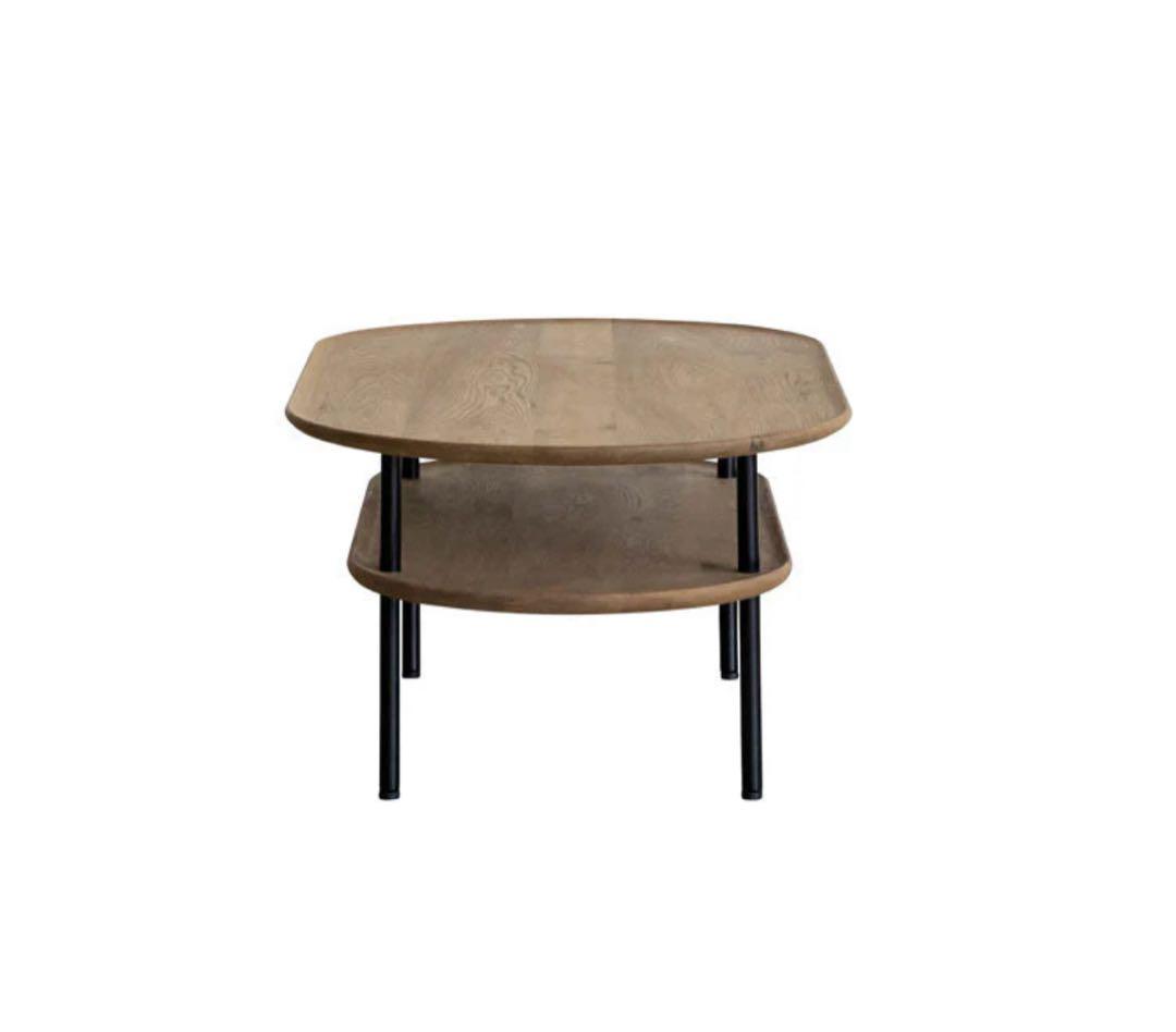 サーボ リビングテーブル 楕円タイプ crash gate クラッシュゲート