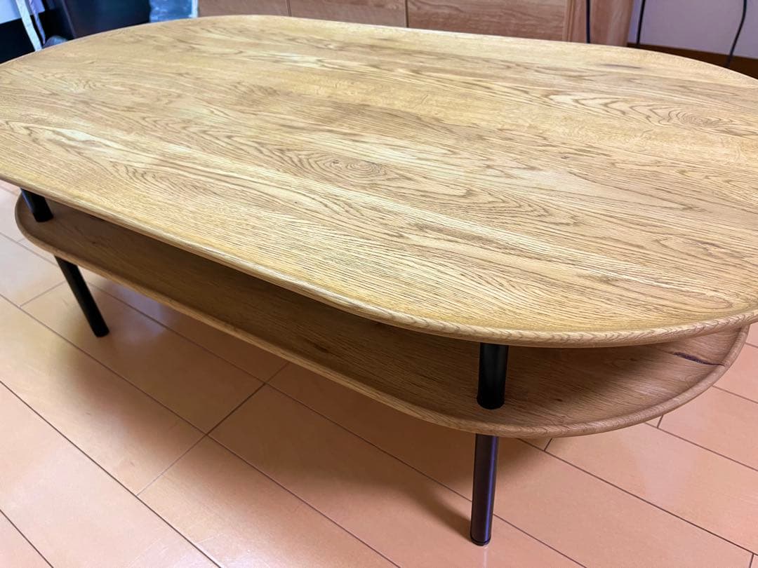 サーボ リビングテーブル 楕円タイプ crash gate クラッシュゲート