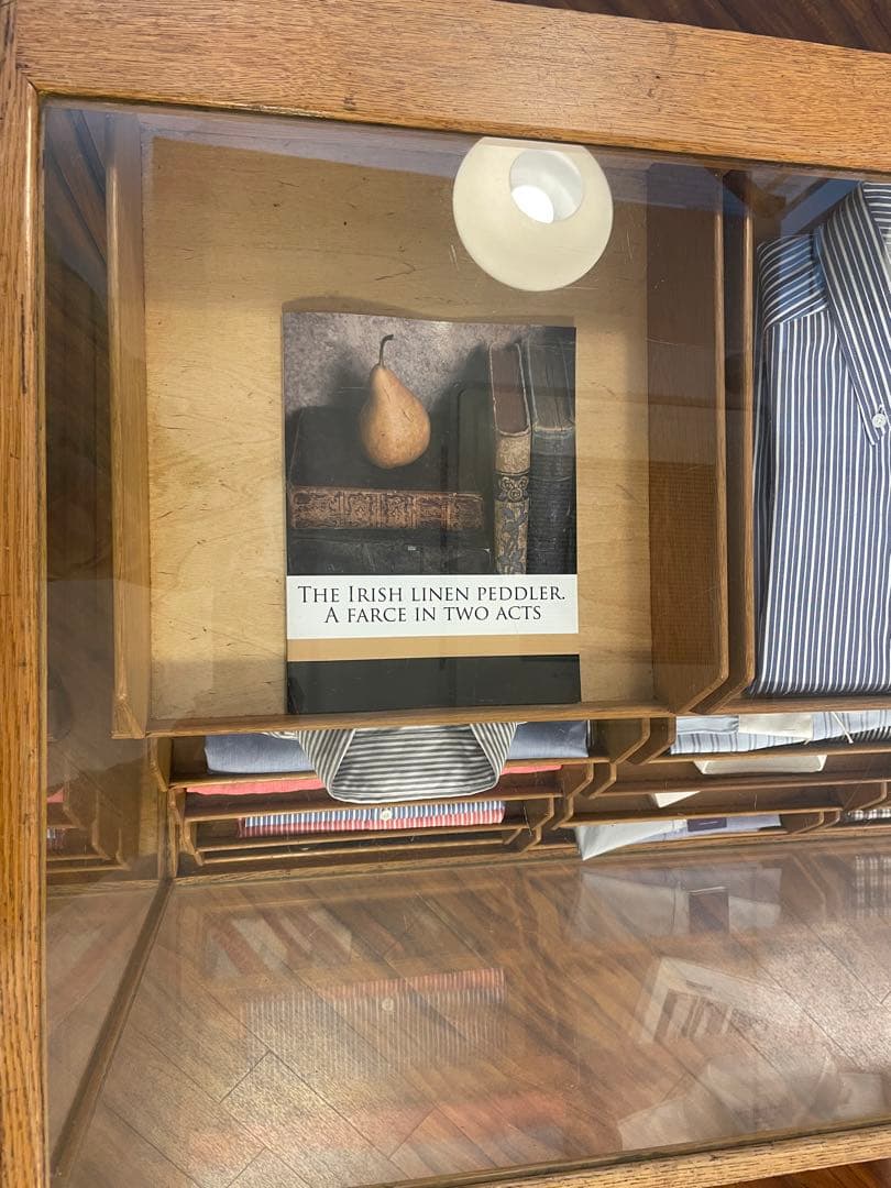 貴重 30年代 アンティーク シャツ 什器   英国 引取り限定