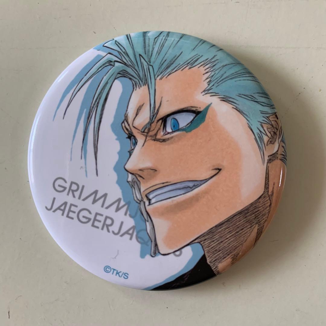 BLEACH EX 原画展 グリムジョー、ウルキオラ 缶バッジ&ポストカード