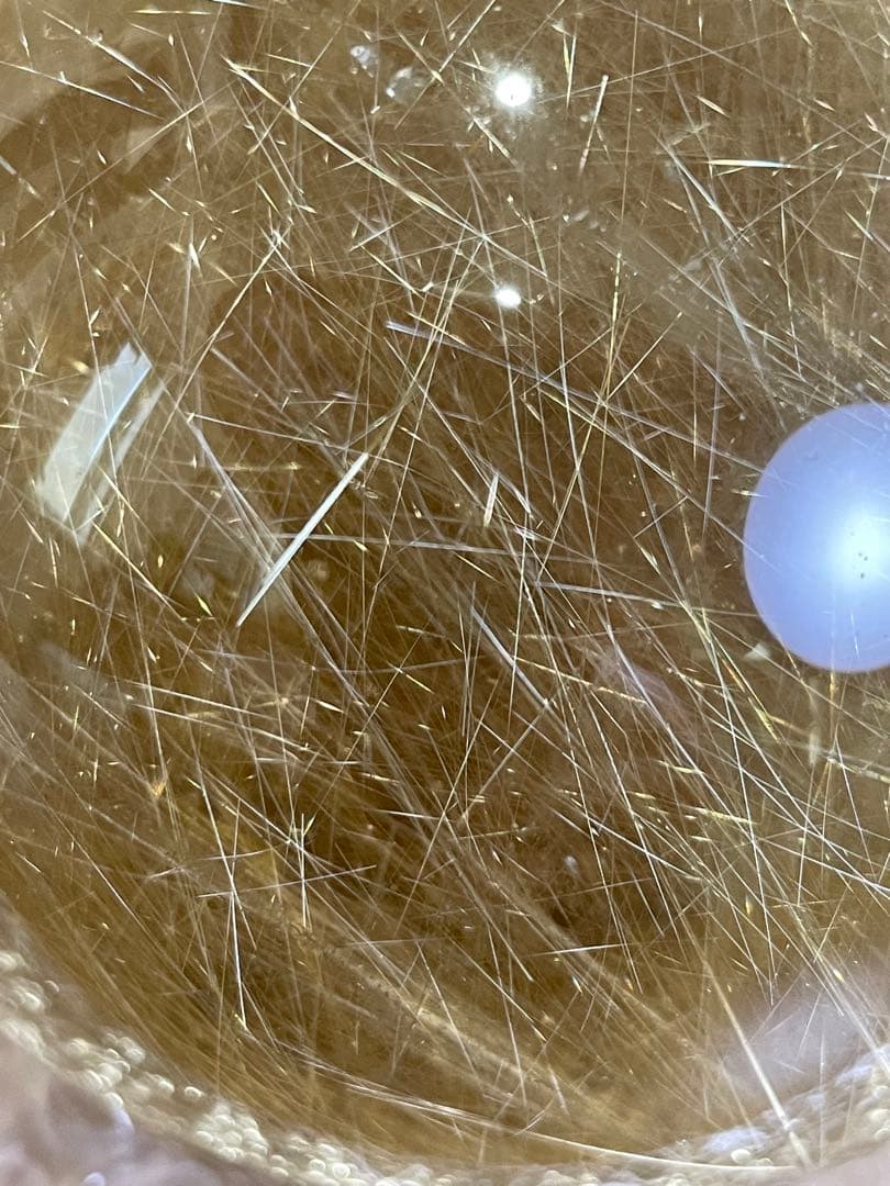 s*i様 (約1kg)ルチルレイテッドクォーツスフィア