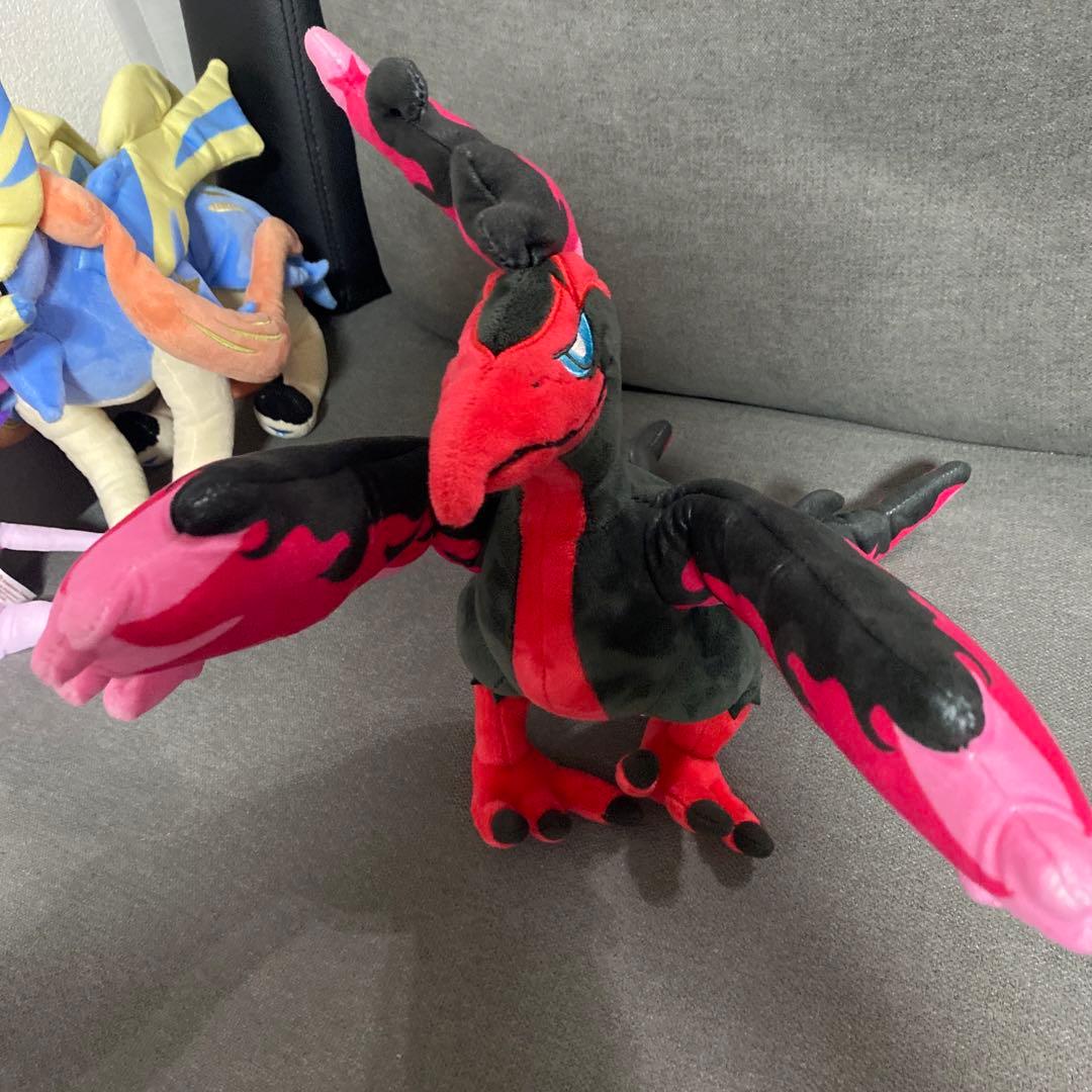 ポケモン ぬいぐるみ　アーゴヨン　ファイヤー　ザシアン