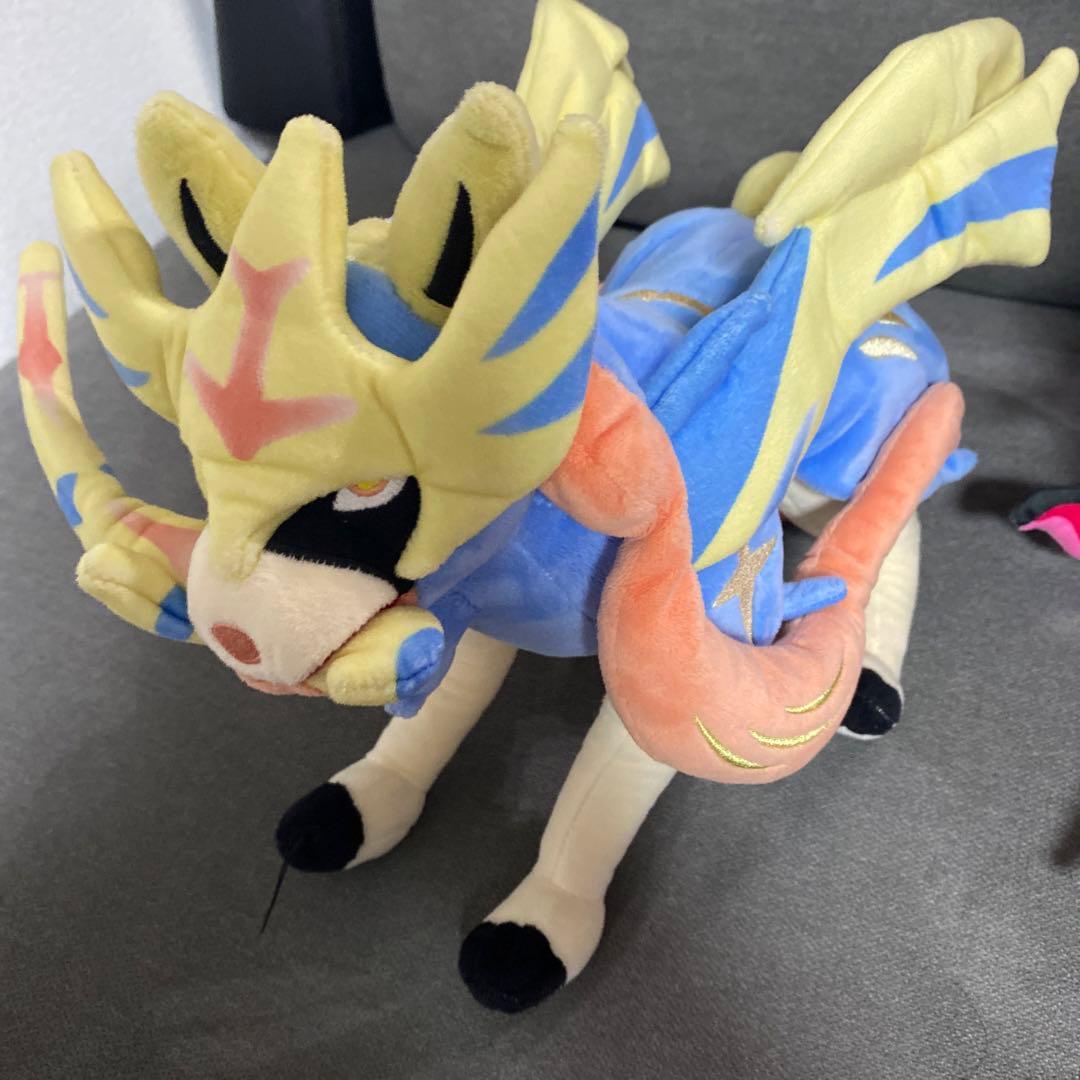 ポケモン ぬいぐるみ　アーゴヨン　ファイヤー　ザシアン