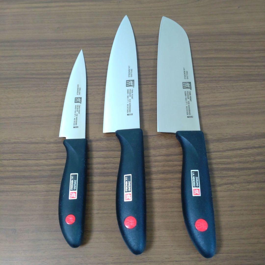 ツヴィリング ツインポイント ナイフブロックセット 三徳包丁 ヘンケルス