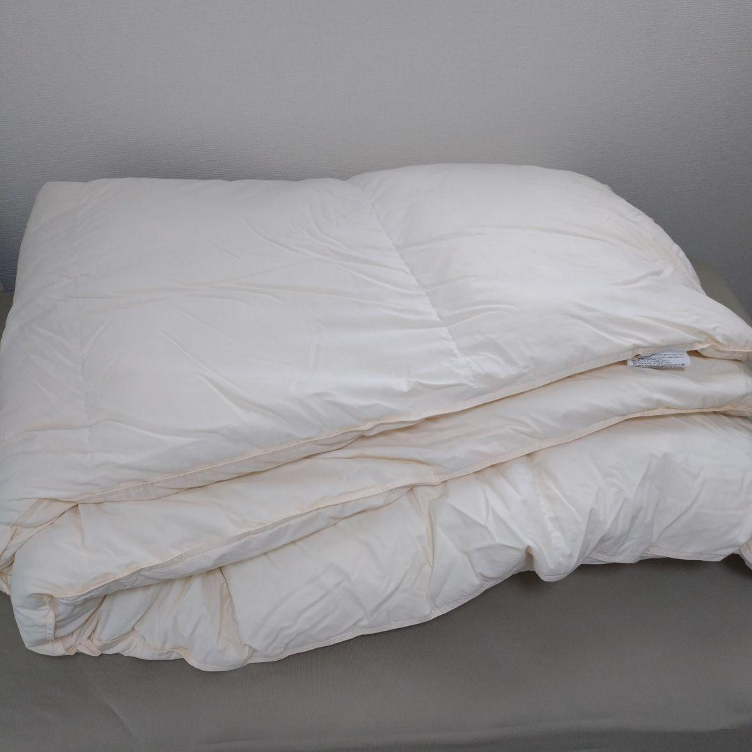 ニトリ ホワイトダックダウン85% 羽毛布団(ムーンシャンテン シングル IV)