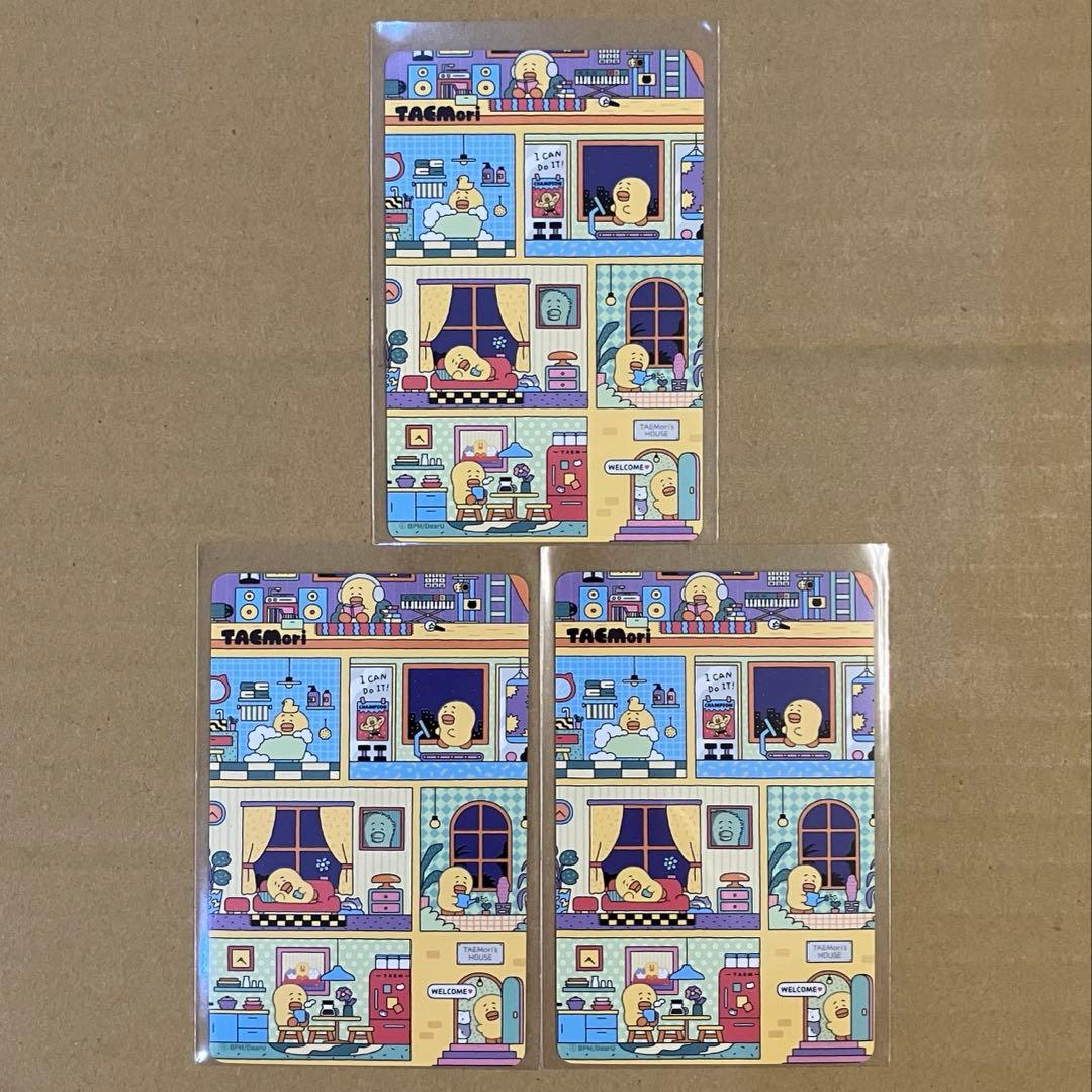 SHINee・テミン】TAEMori テモリ ポップアップ 特典トレカ コンプ