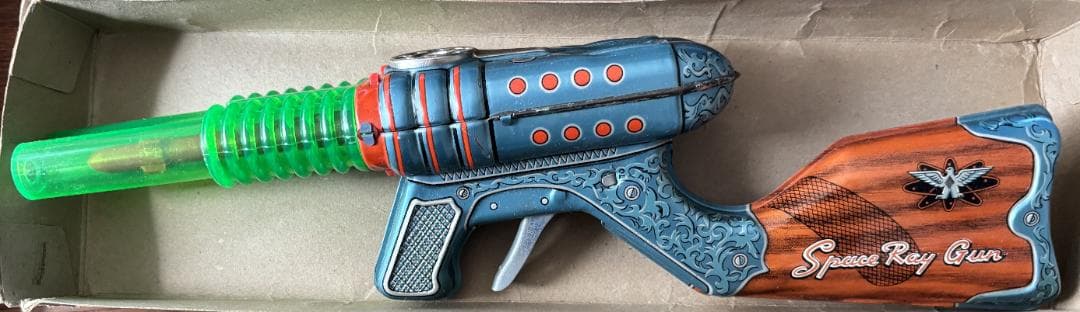 ブリキ製ライフル スペースレイガン KO 社製 1960