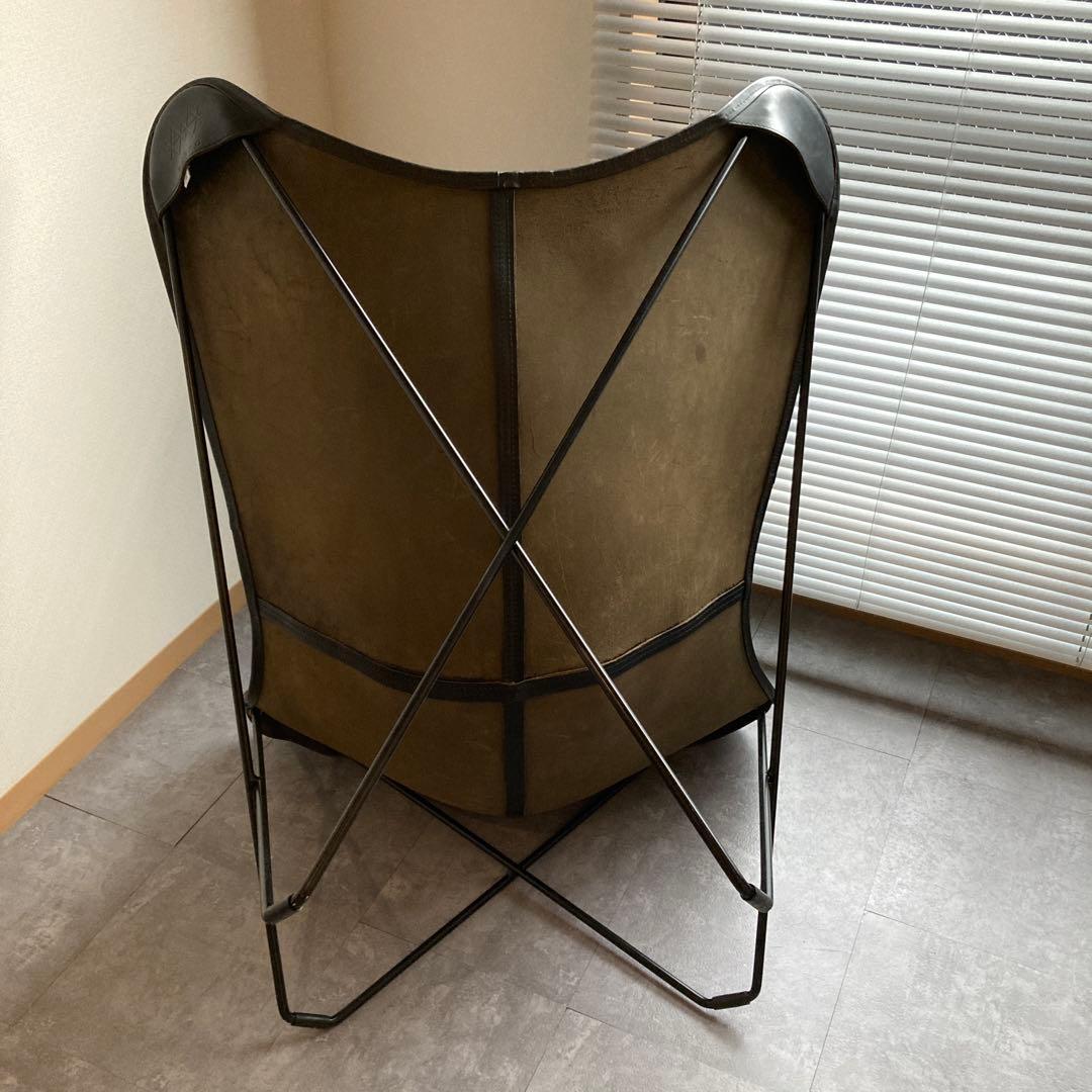 CUERO BKFチェア　クエロ　バタフライチェアブラック