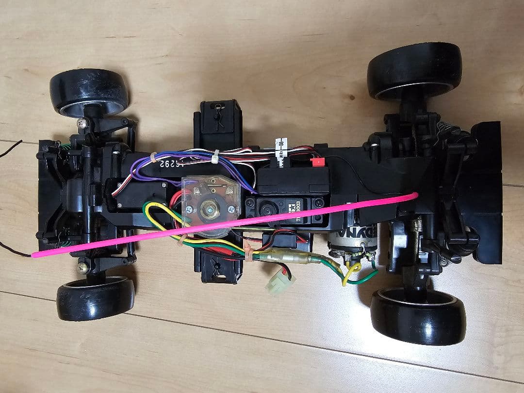 タミヤラジコン、フェアレディZ中古フルセット。走行確認済、オン
