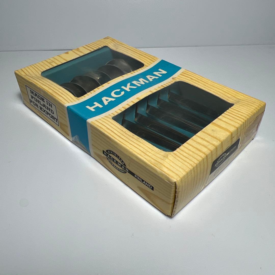 HACKMAN デザートスプーン ビンテージ フィンランド 6本set