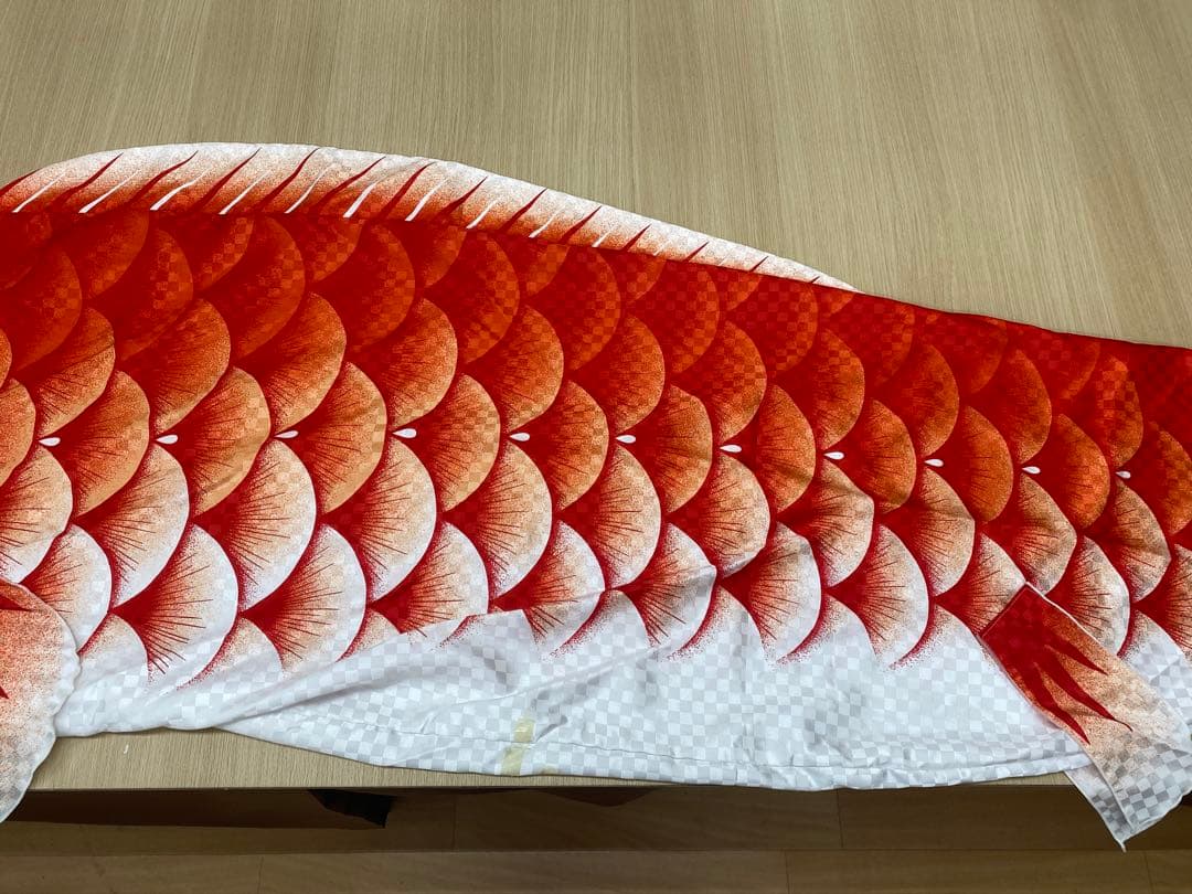 鯉のぼり　瑞宝撥水　赤い鯉　3メートル