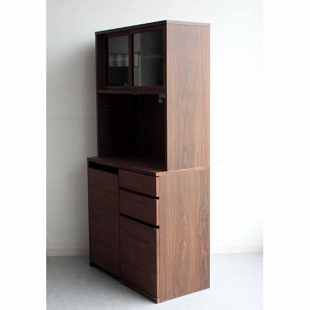 無印良品/MUJI ウォールナット材 木製カップボード ZR24452