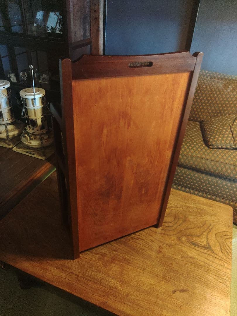 希少　koizumi ウッドラック　格子　コイズミ　アンティーク　ヴィンテージ