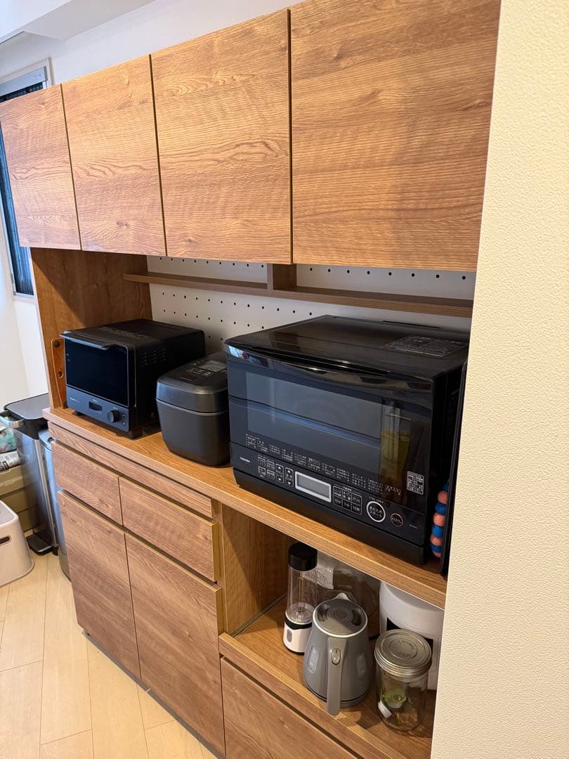 【美品】LOWYA キッチンボード