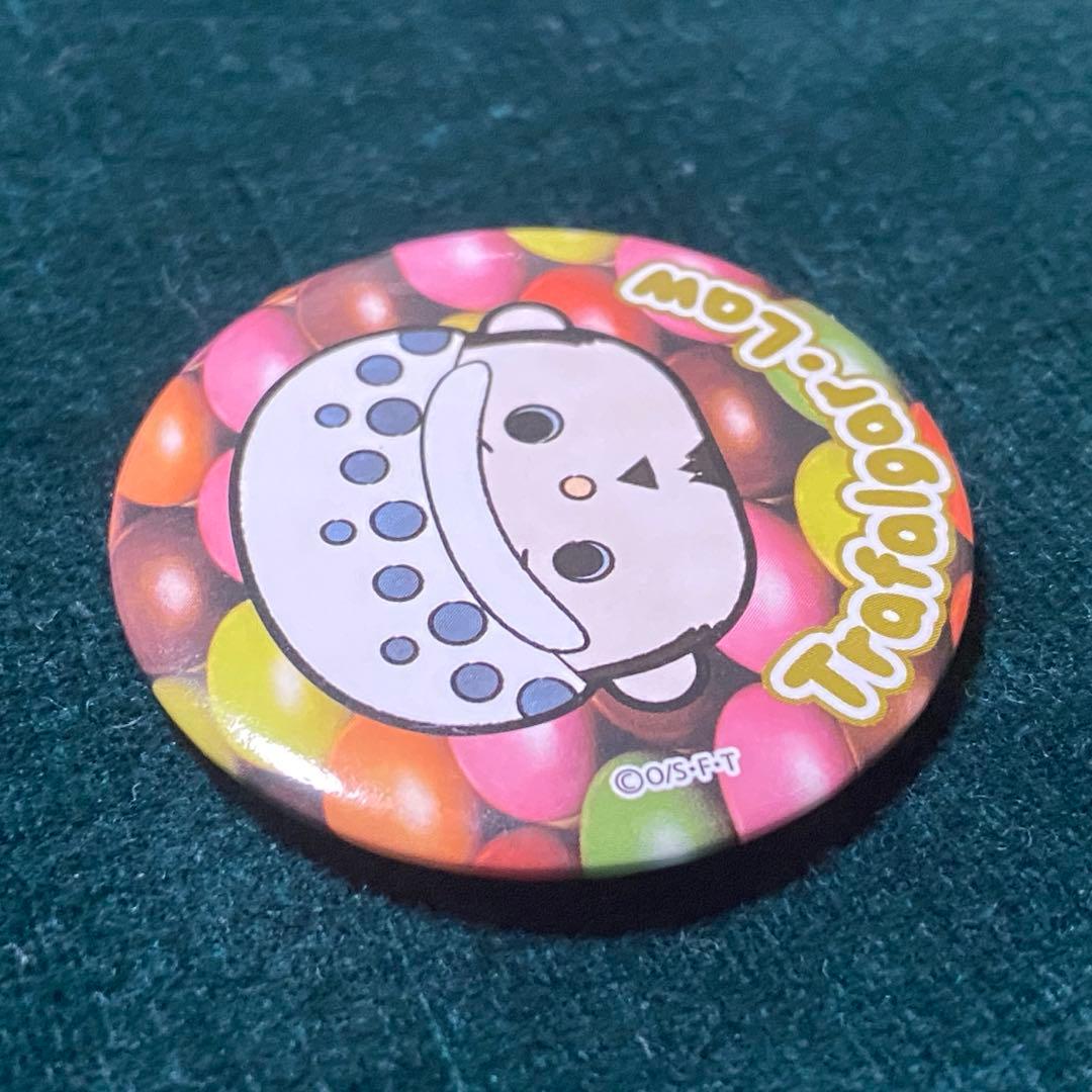 ONE PIECE わなげ マーブルチョコ 缶バッジ トラファルガー ロー