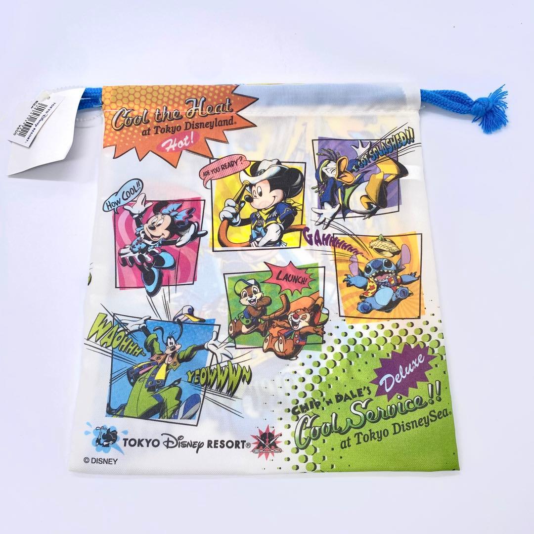 ⑩ 巾着 Disney summer splash 2010 サマースプラッシュ