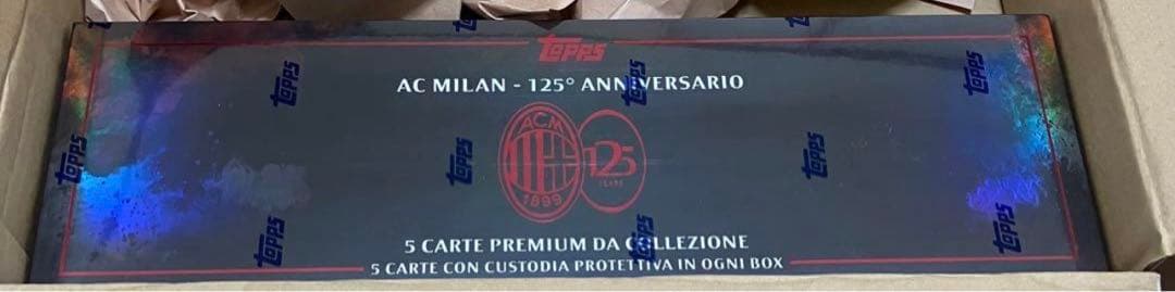 ☆新品未開封☆topps ACミラン 125周年記念 プレミアムセット - メルカリ