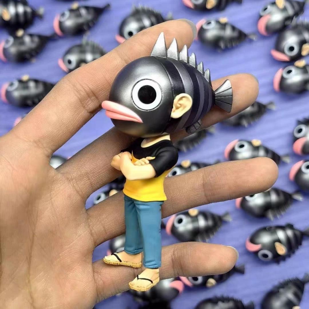 ワンピース ワーコレサイズ フィギュア ガレージキット 塗装済み完成品