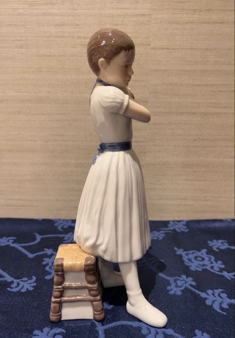 レア❣️美品◼️ロイヤルコペンハーゲン　フィギュリン　女の子