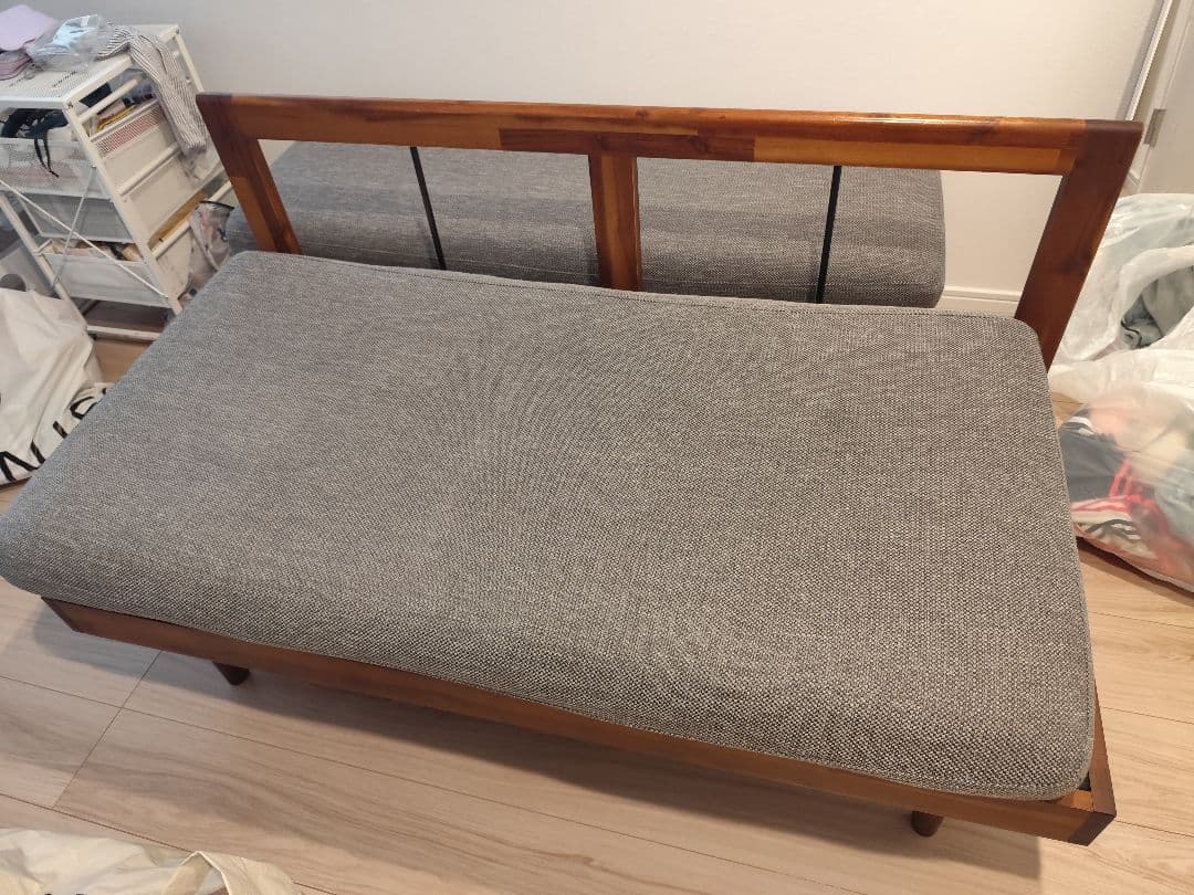 関東圏限定】ウニコ SWELLAベンチ＆バックレストベンチセットW1200