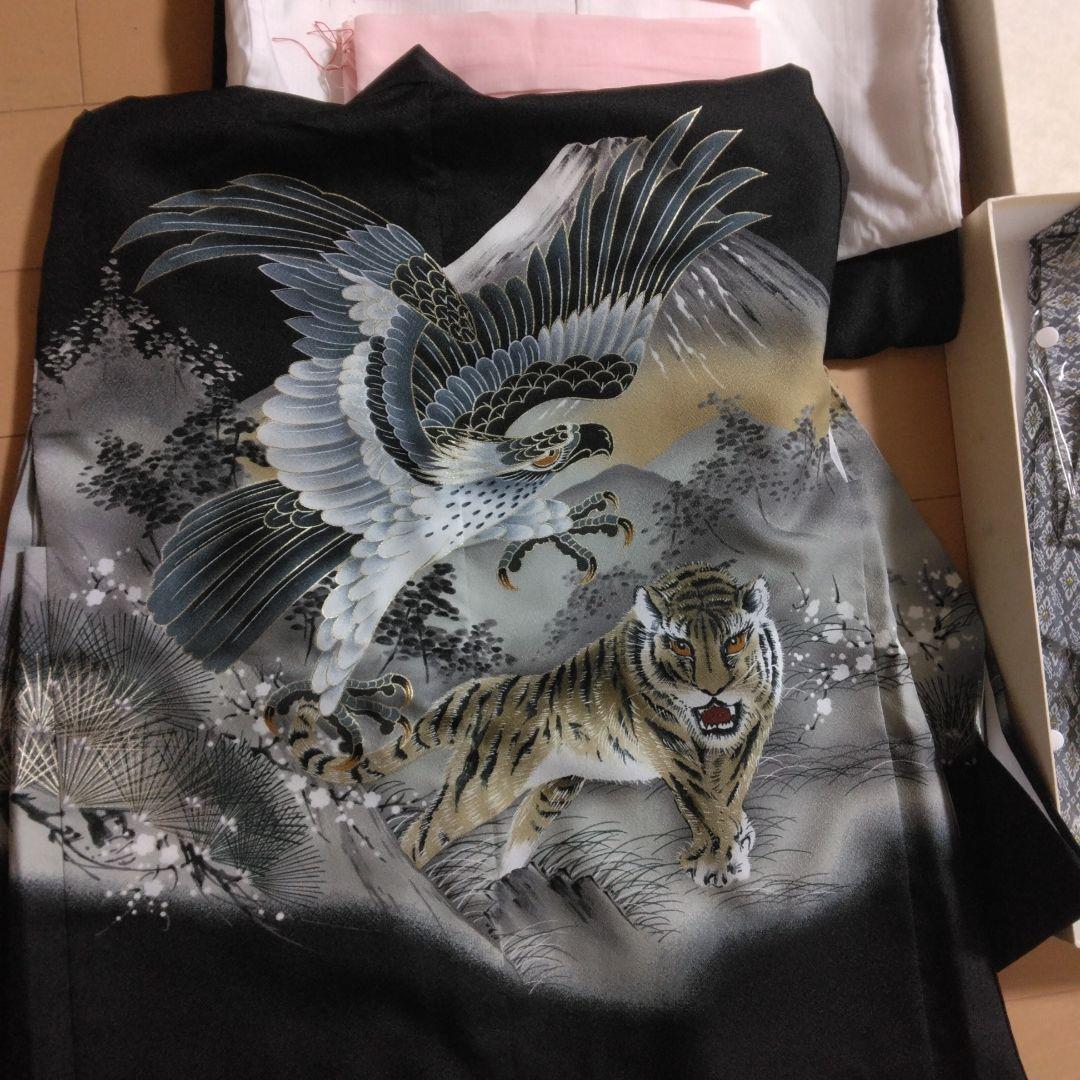 七五三　袴　着物　一式　５歳用K93