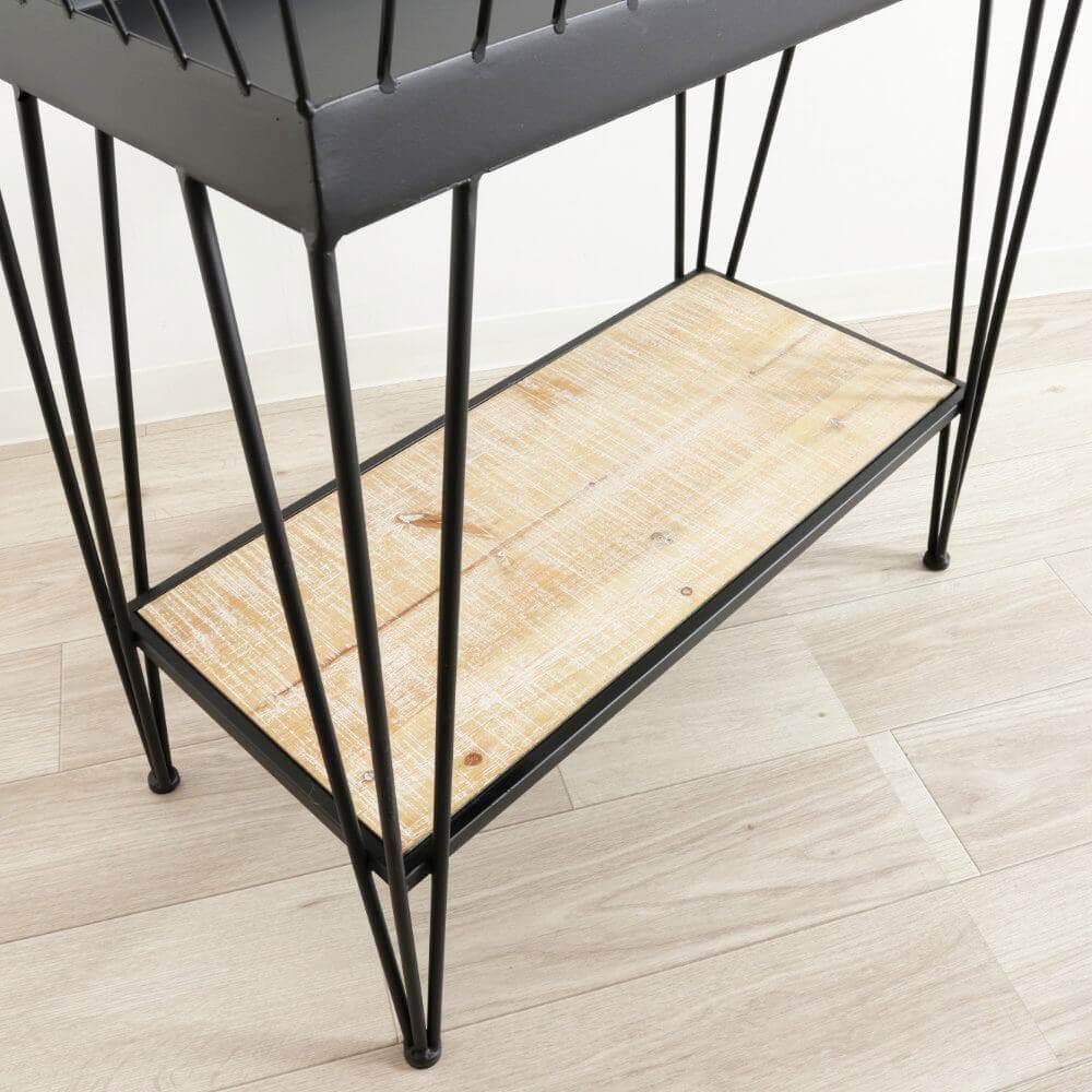 スタンドラック 飾り棚 2段