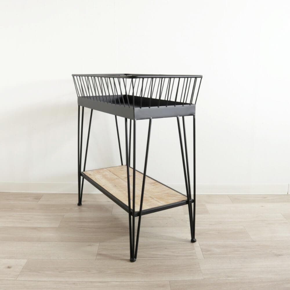 スタンドラック 飾り棚 2段