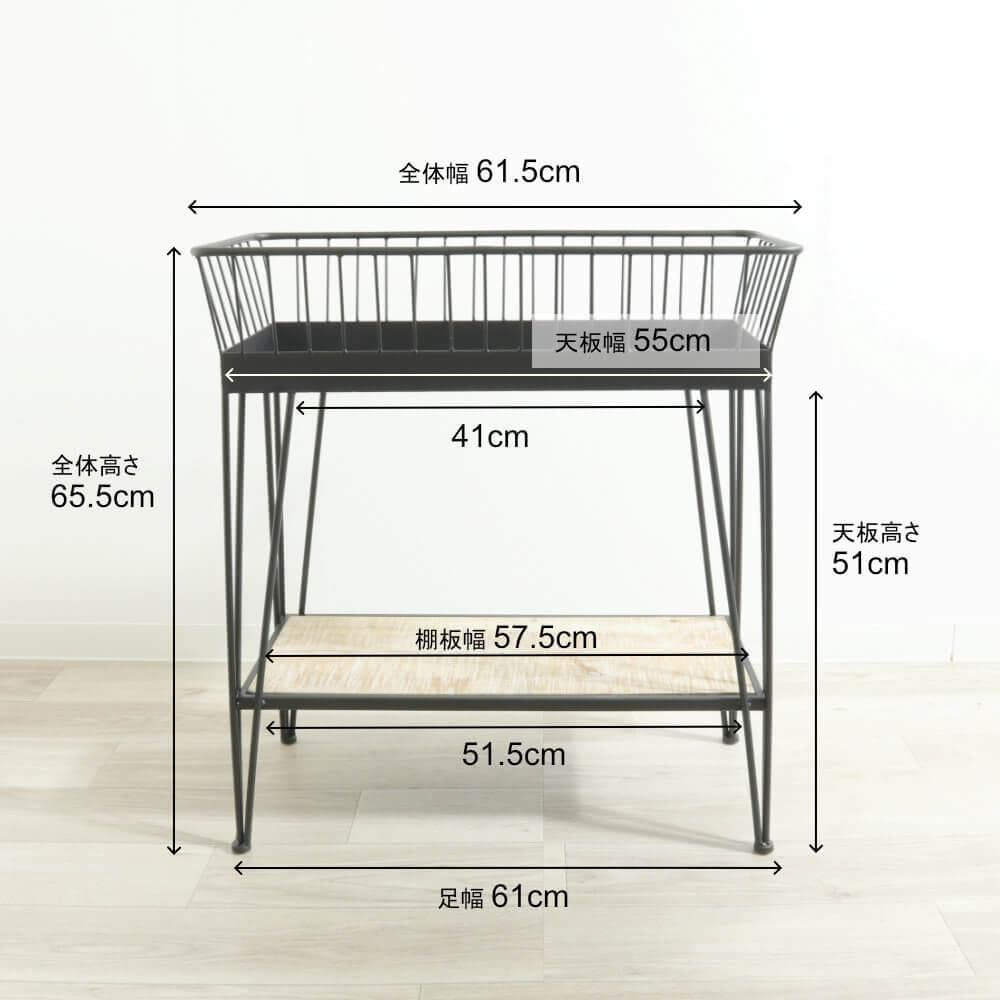 スタンドラック 飾り棚 2段
