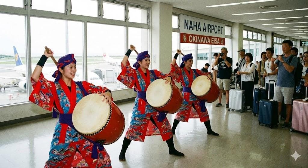 新品未使用(送料無料)28.980円　Nエイサー大太鼓39cm撥付き　跳跳ね♪ 楽天市場】大太鼓(大) 赤牛皮 直径39c×高さ42cm エイサー用バチ1本付き