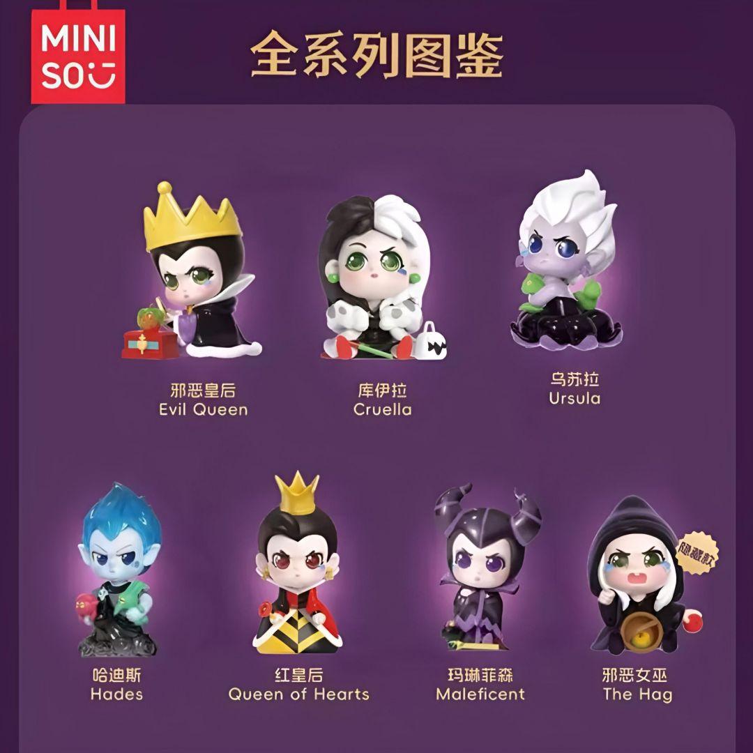 フィギュア】ディズニー ヴィランズ / MINISO / ノーマルコンプ - メルカリ