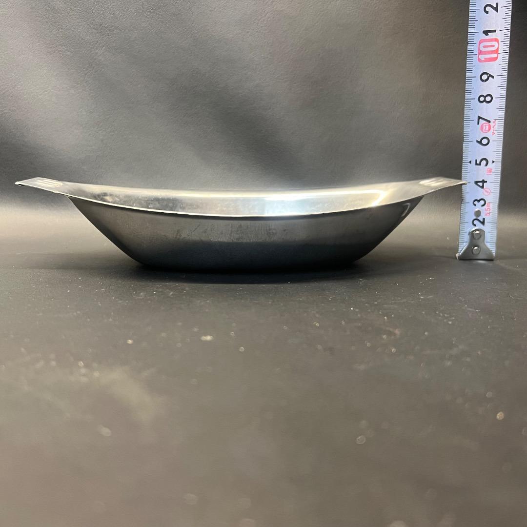 〇※前Hb1023 未使用保管品 レトロ カレー グラタン皿 5点まとめ