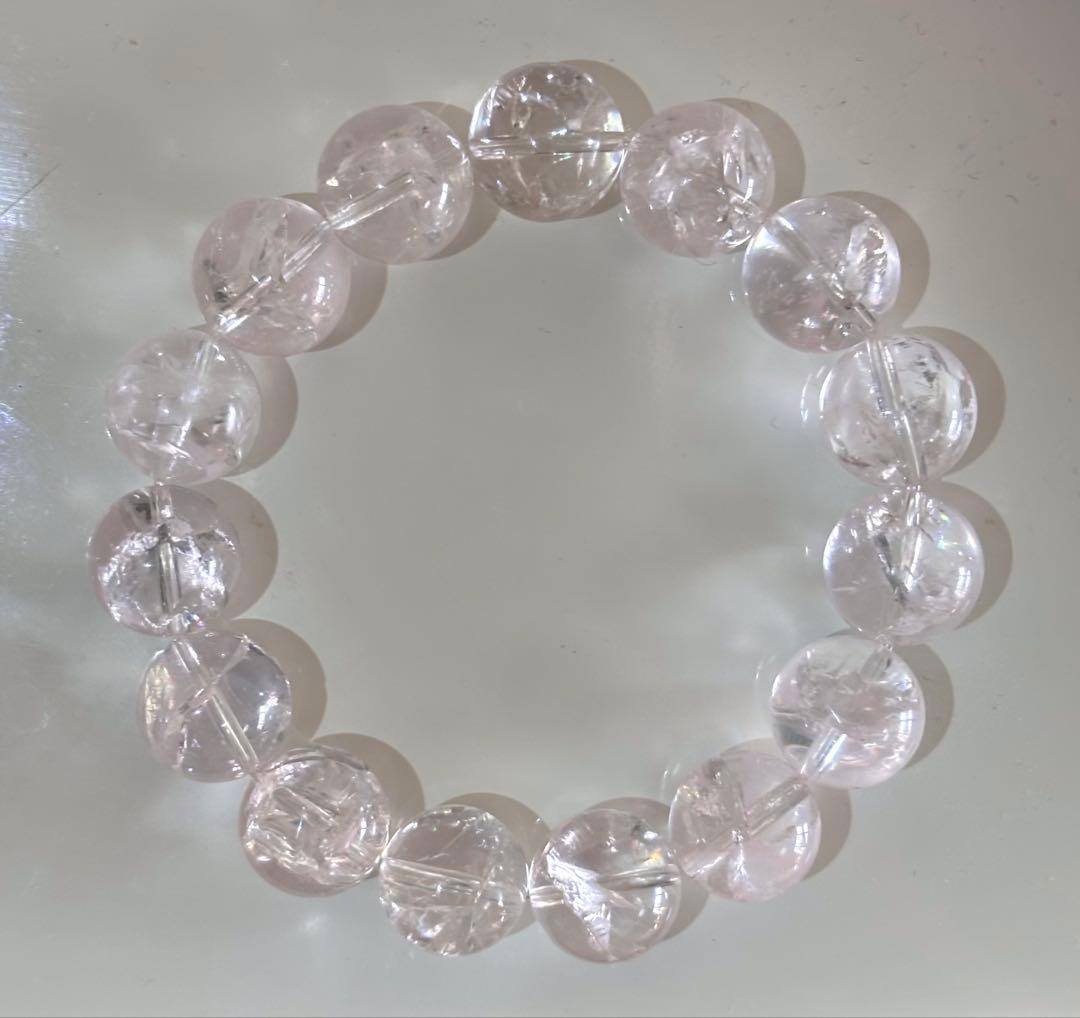 空海 天翔✧︎プロフお読みください✧︎様　最高品質　ピンクアゼツライト　ブレスレット