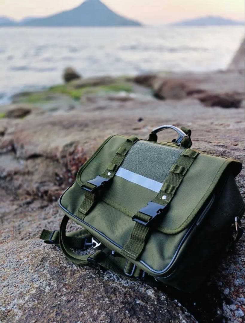 野良道具製作所x片岡商店 タクティカルスクールバッグ 未使用品
