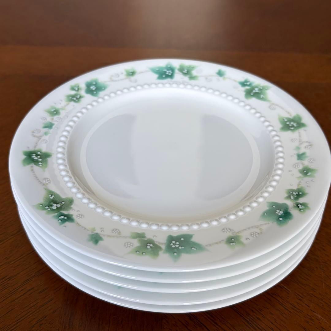 【美品】クリスチャンディオール★アイビー★ケーキ皿　5枚