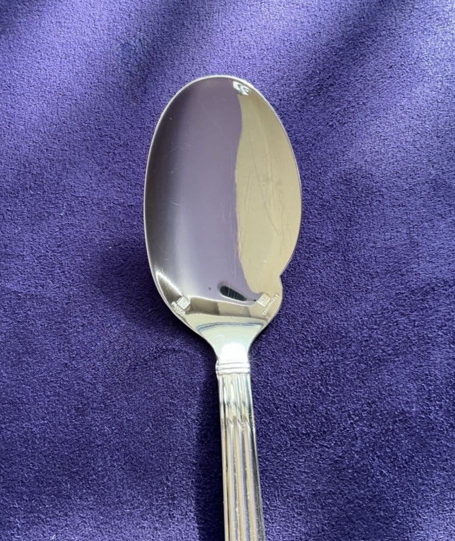 クリストフル・アリア・ソーススプーン6本（バラ売り可）