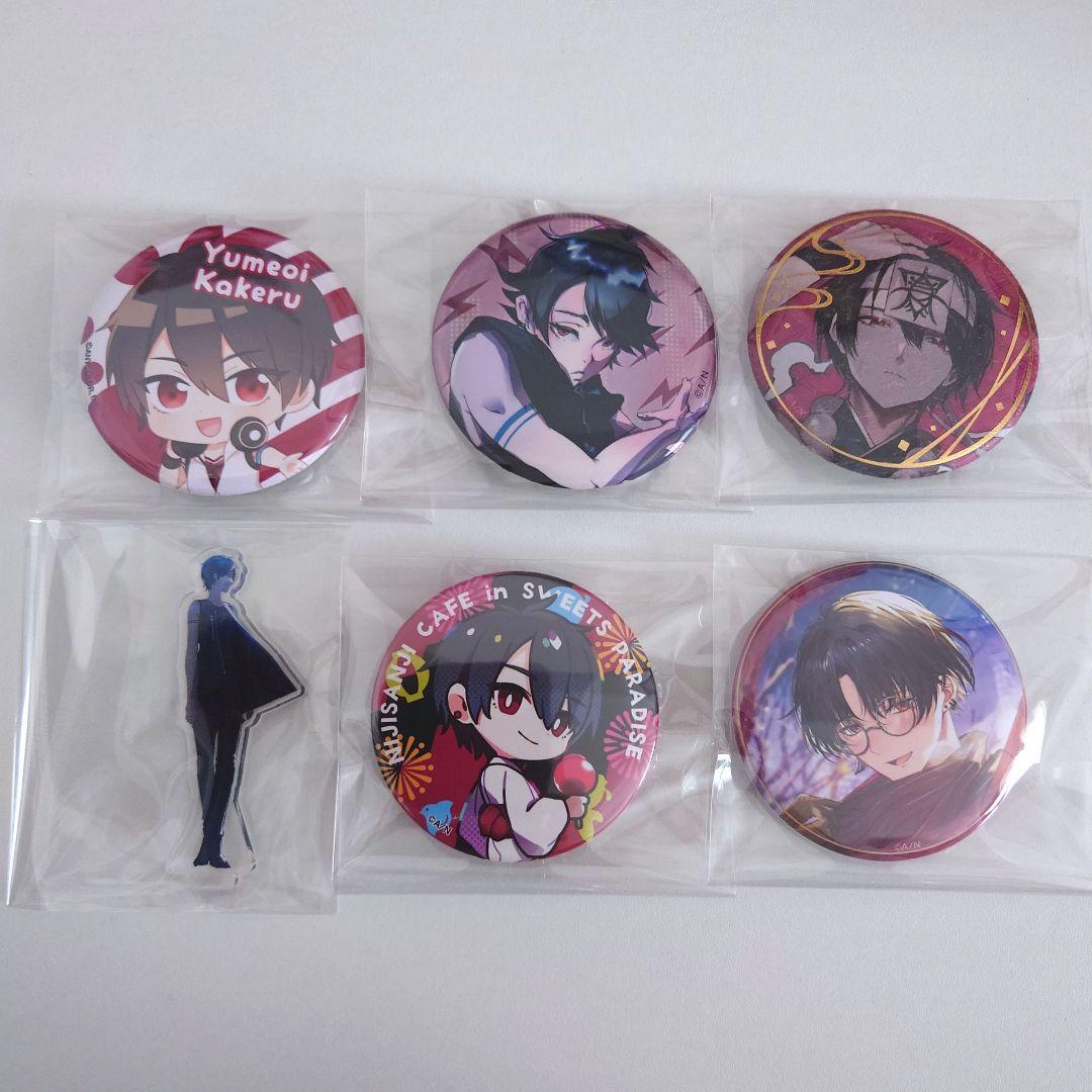 にじさんじ 夢追翔 缶バッジ アクリルスタンド - メルカリ
