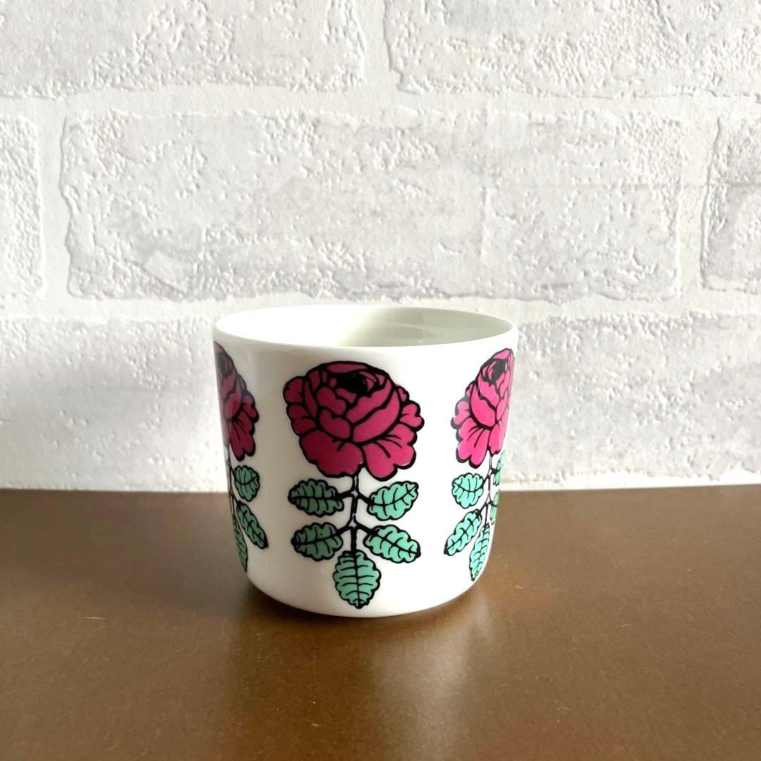 marimekkoマリメッコ Vihkiruusuヴィヒキルース ラテマグセット - メルカリ