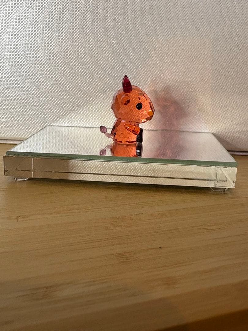 【超希少】【美品】スワロフスキー 干支 クリスタル 置物 丑（牛） 箱なし