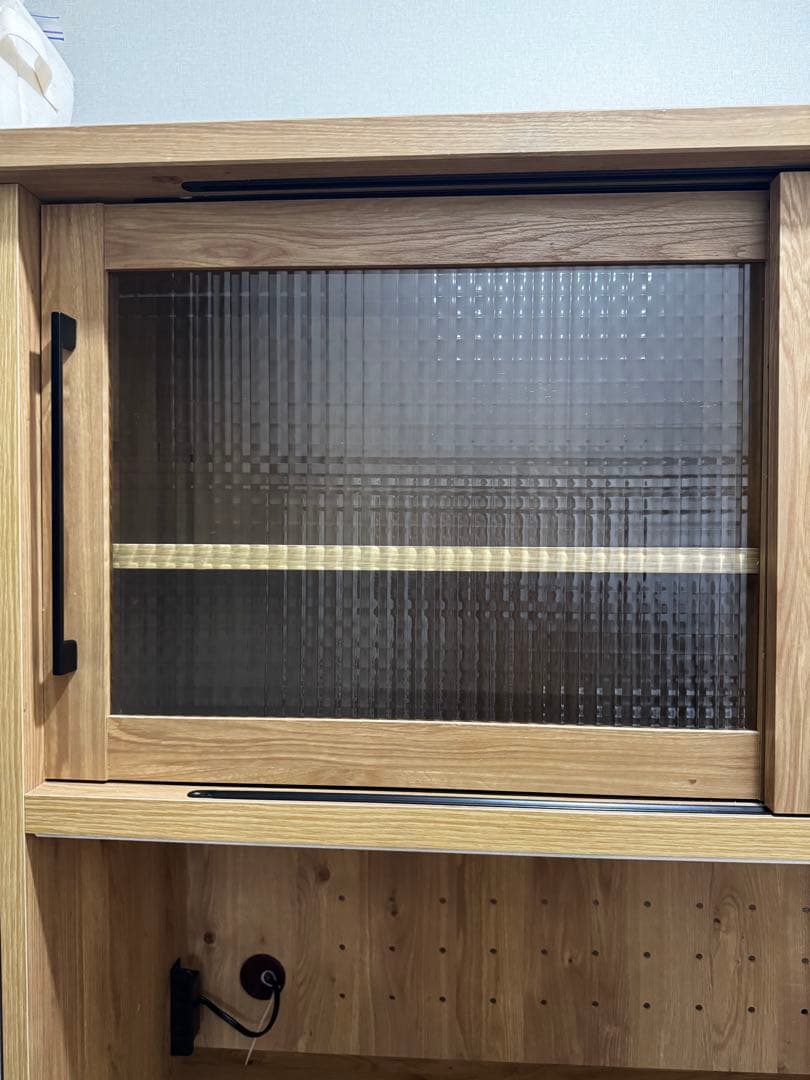 大川家具　食器棚　木製