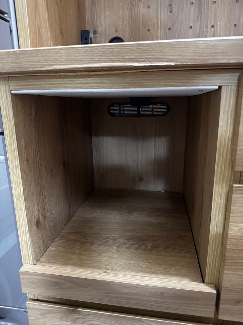 大川家具　食器棚　木製