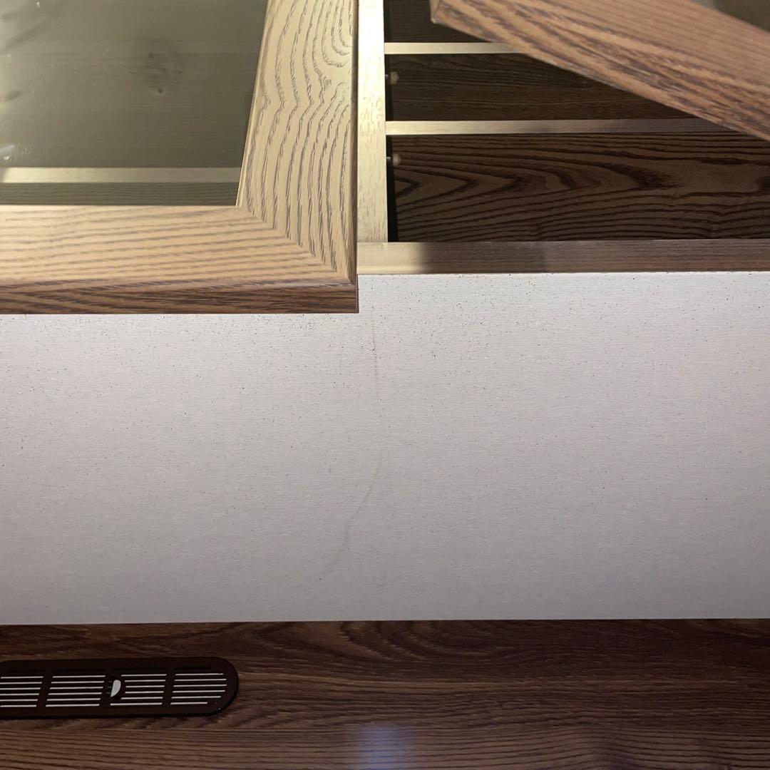 【✴︎最終値下げ】 LOWYA 食器棚 アンティーク調ゴミ箱収納タイプ