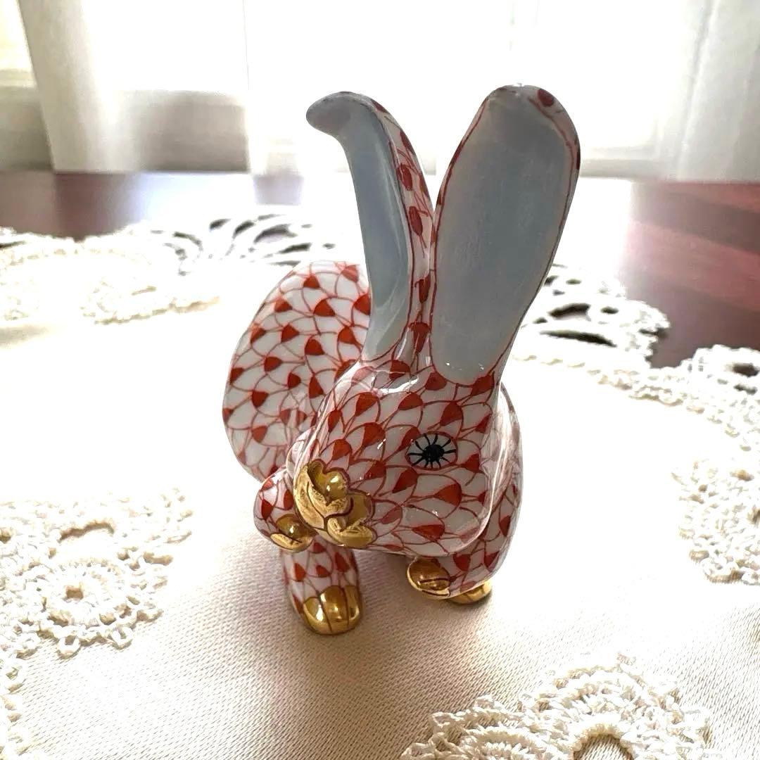 HEREND ヘレンド　フィギュリン　うさぎ　干支